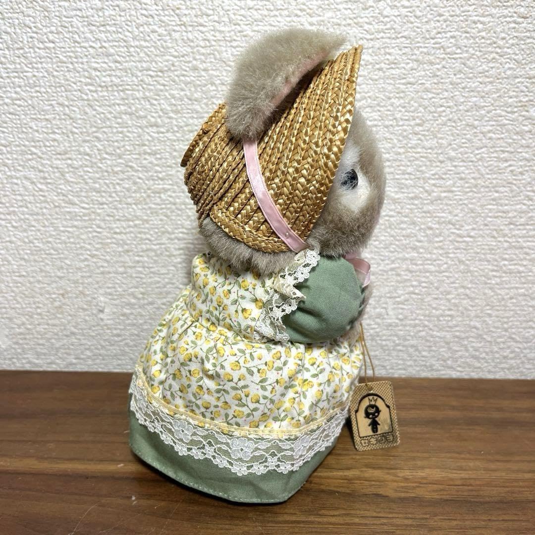 昭和レトロ　セキグチ製　うさぎ　ぬいぐるみ 昭和レトロ セキグチ製 にんじんうさぎ ぬいぐるみ オルゴール - メルカリ